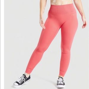 Gymshark Whitney Simmons Cyber red ribbed